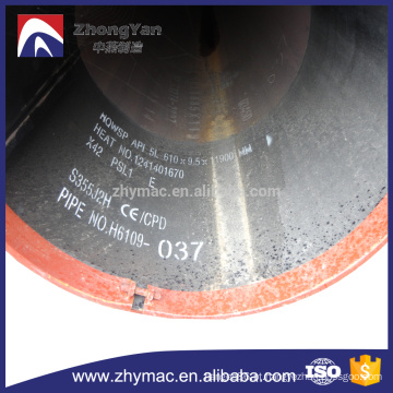 Tubulação de aço soldada carbono ASTM A53 de Gr.B e tubo feito em China